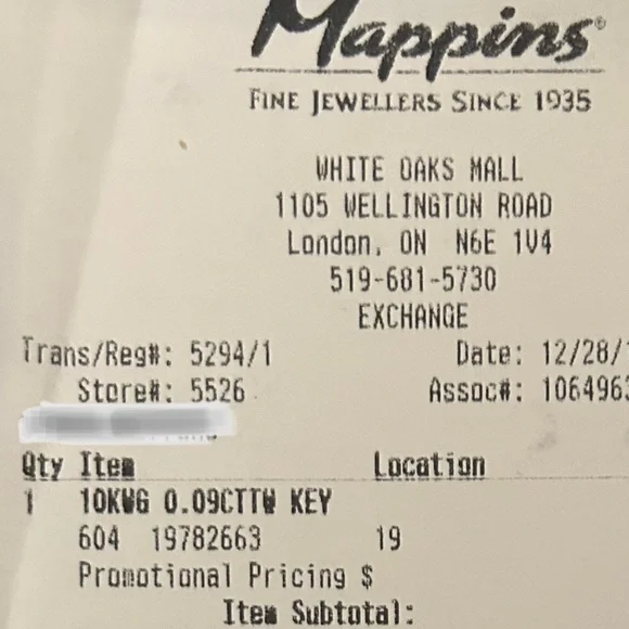 **HOST PICK** STUNNING Diamond & White Gold Key Necklace - Picture 13 of 13